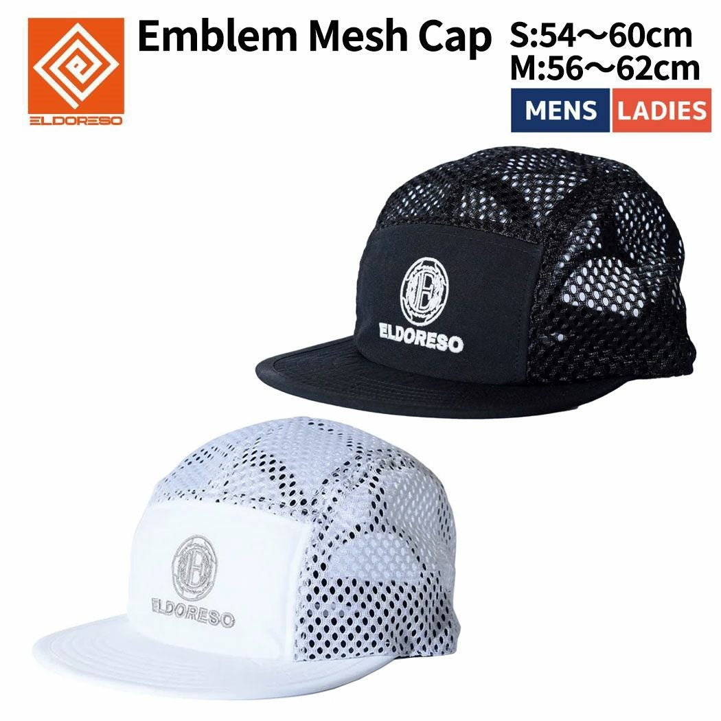 エルドレッソ ELDORESO エンブレムメッシュキャップ Emblem Mesh Cap
