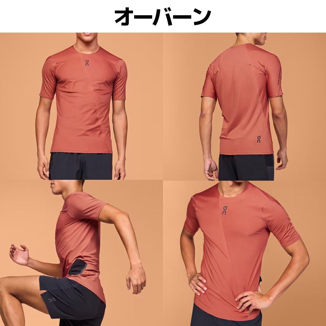 オン On Ultra-T ウルトラ-T メンズ Tシャツ 半袖 ランニング トレイル