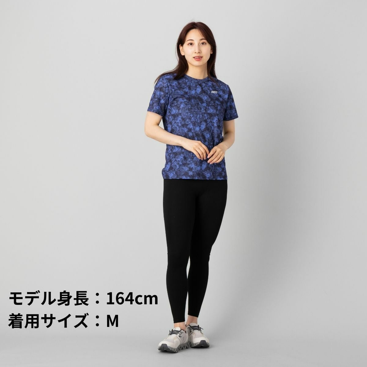 インフィット INFIT ペイント柄 機能Tシャツ レディース スポーツ
