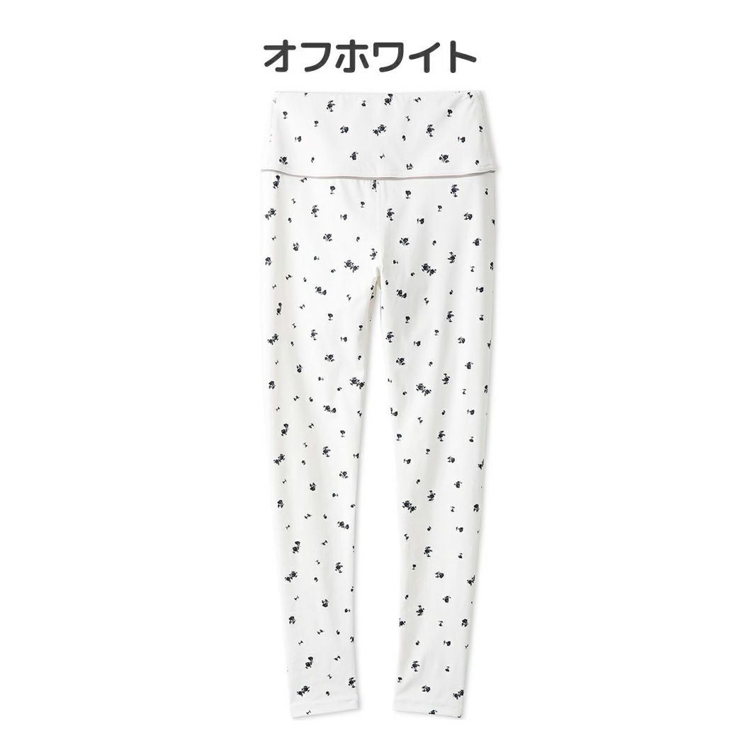 エミ emmi emmi yoga ミニフラワーUVカットレギンス レディース