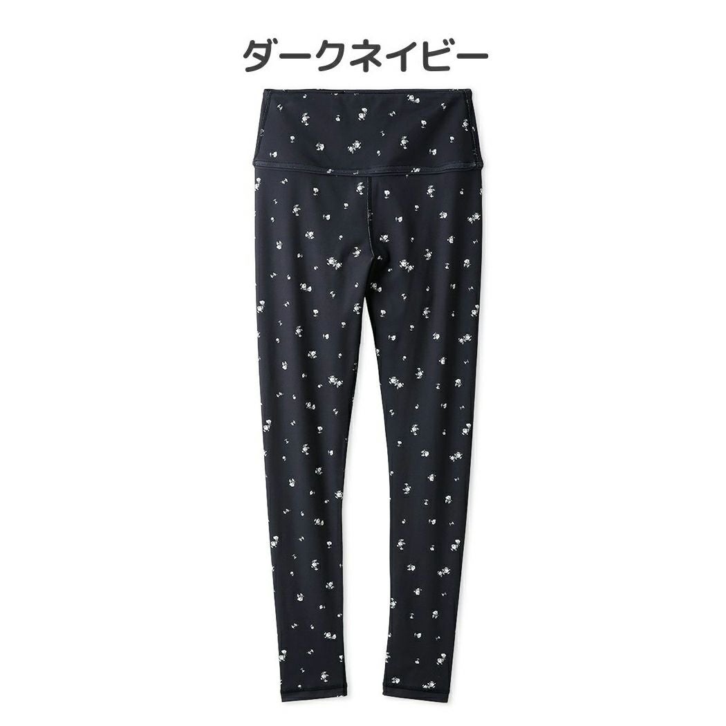 エミ emmi emmi yoga ミニフラワーUVカットレギンス レディース
