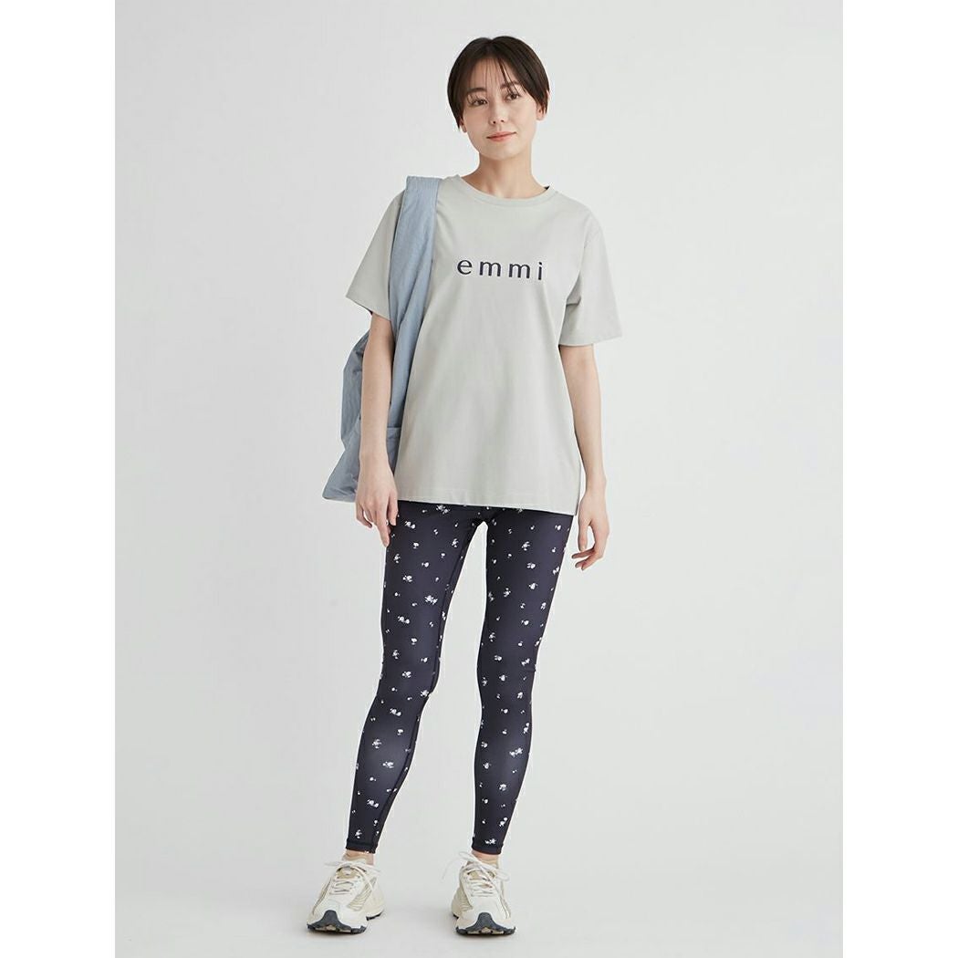 エミ emmi emmi yoga ミニフラワーUVカットレギンス レディース