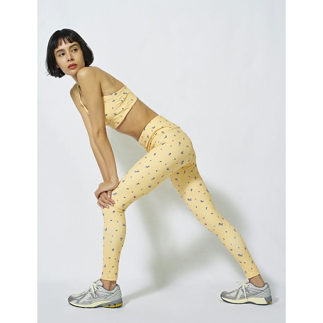 エミ emmi emmi yoga ミニフラワーUVカットブラトップ レディース