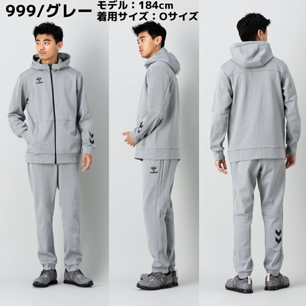 ヒュンメル hummel スウェットジップアップフーディー メンズ オール