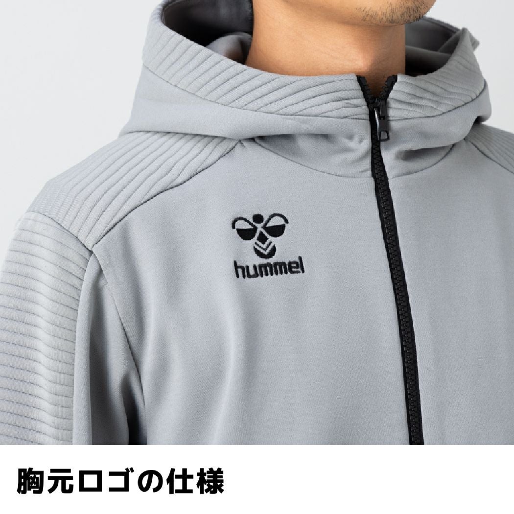 ヒュンメル hummel スウェットジップアップフーディー メンズ オール