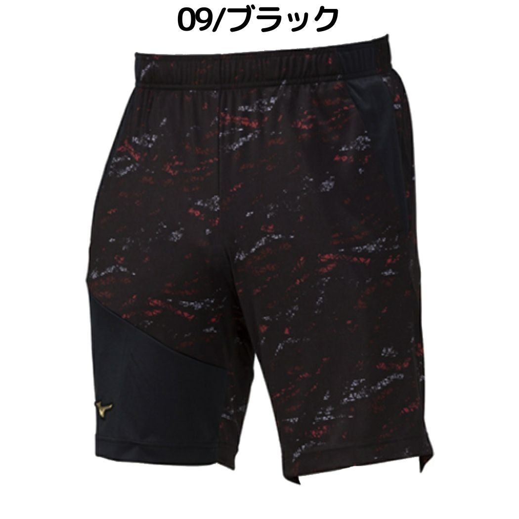 ミズノ ミズノプロ グラフィックハーフパンツ 一般 迷彩 カモ 2024春夏