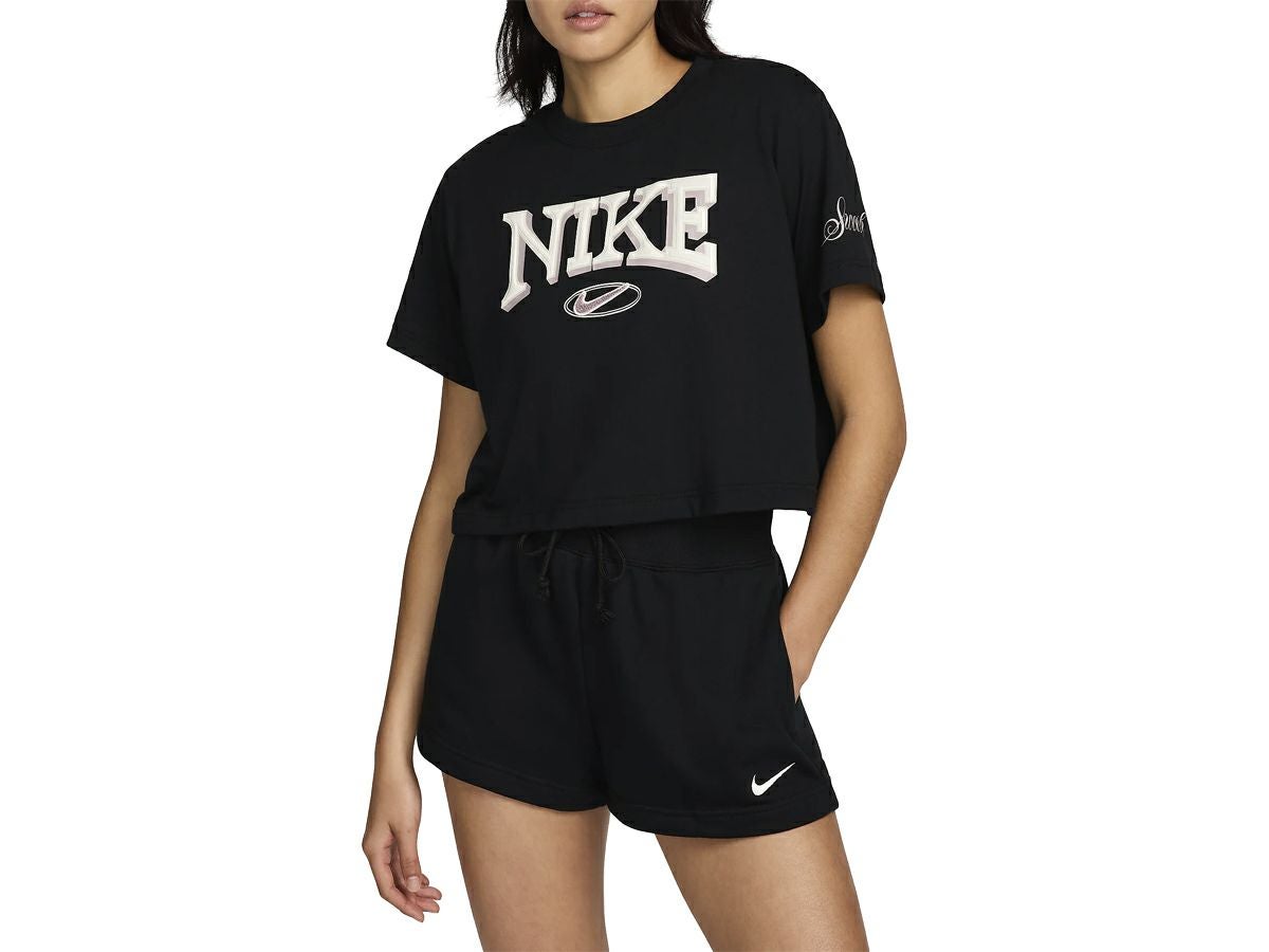 ナイキ スポーツウェア ルーズ ショートスリーブ クロップド Tシャツ