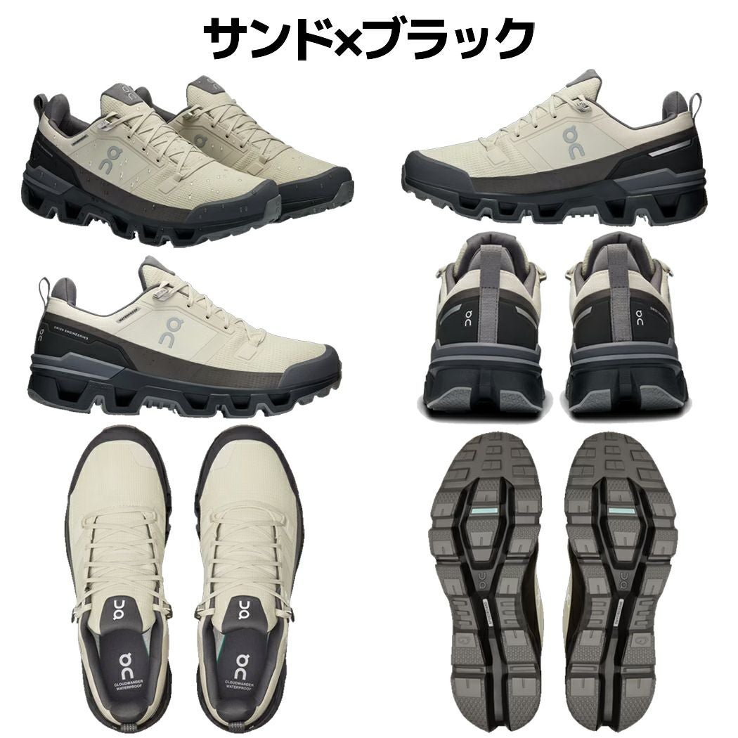 オン On Cloudwander Waterproof クラウドワンダー ウォータープルーフ