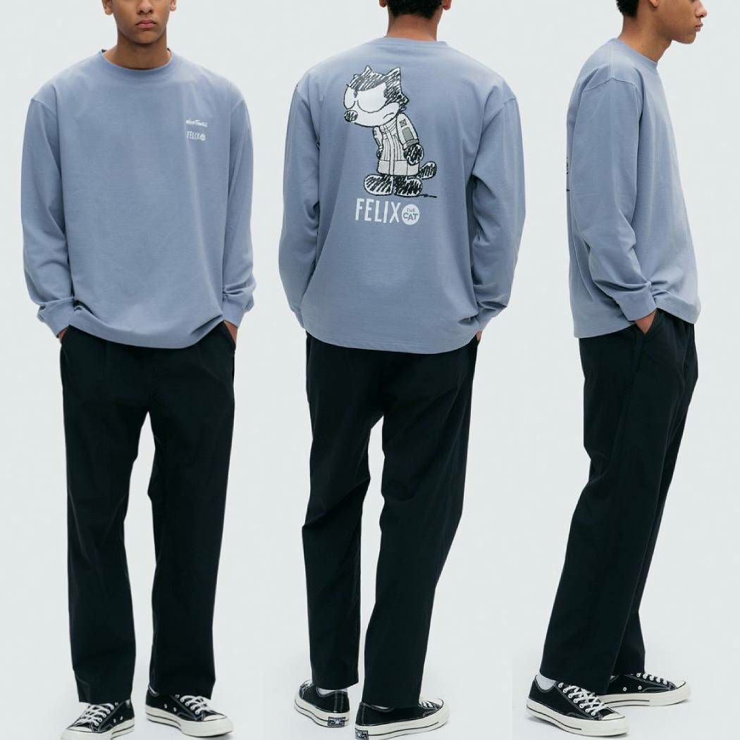 ワイルドシングス WILD THINGS FELIX THE CAT L/S TEE MONSTER