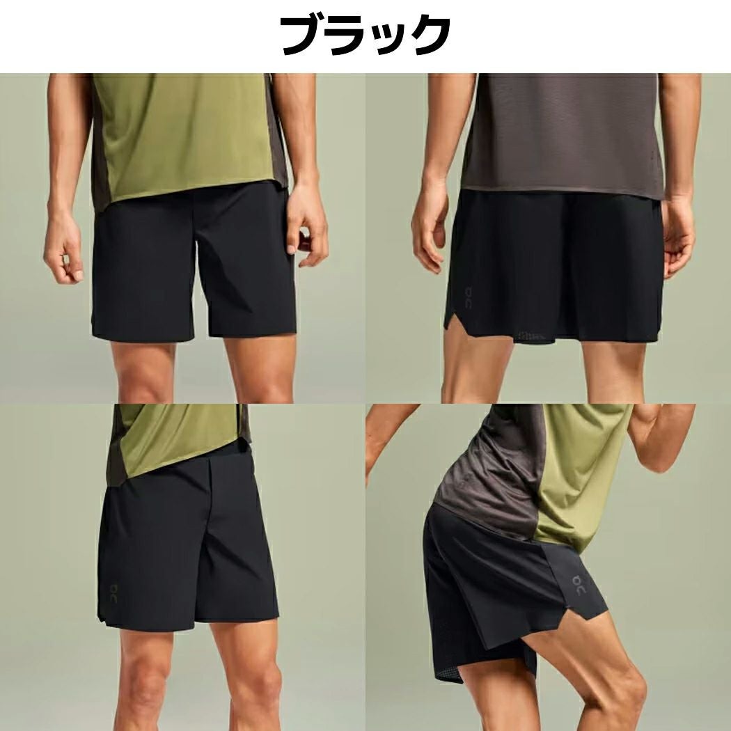 オン On Lightweight Shorts ライトウェイトショーツ メンズ ブラック