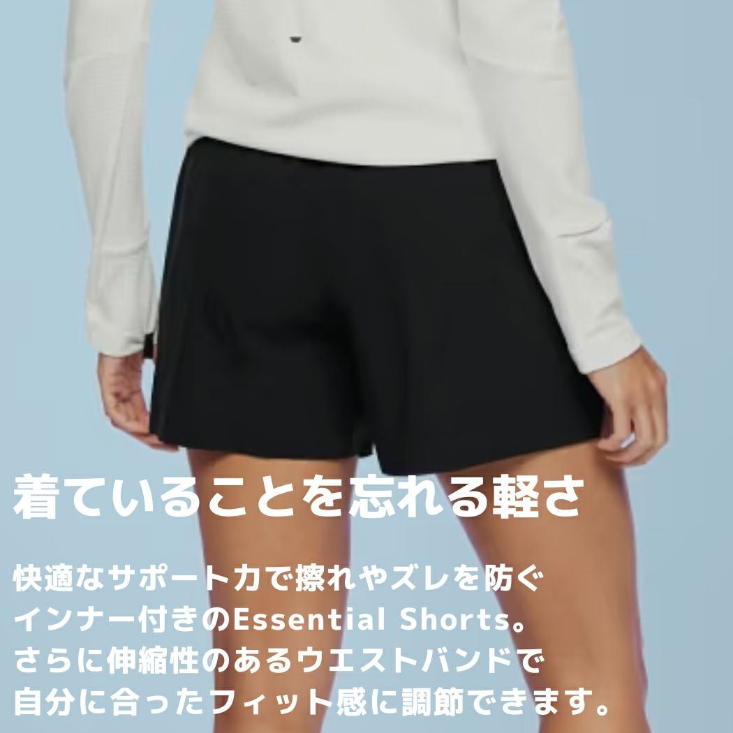 オン On Essential Shorts エッセンシャルショーツ レディース