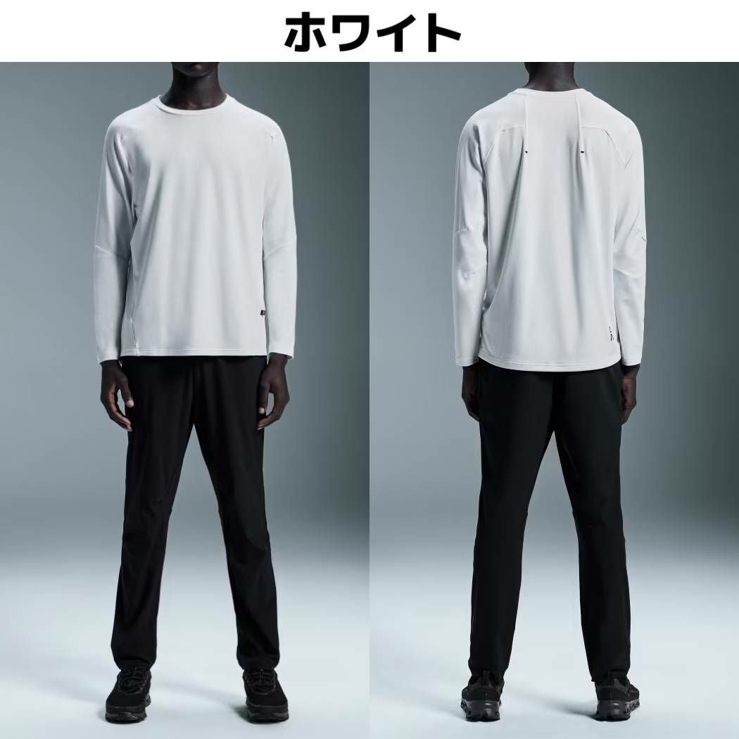 オン On Focus Long-T フォーカスロングT メンズ 秋 冬 ホワイト