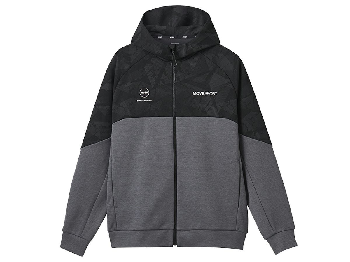 デサント DESCENTE S.F.TECH SHIELD 総柄グラフィック フードロゴ デサント DESCENTE S.F.TECH SHIELD 総柄グラフィック フードロゴ