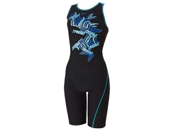 スピード ジオメトリックロゴルースンニースキン speedo Geometric