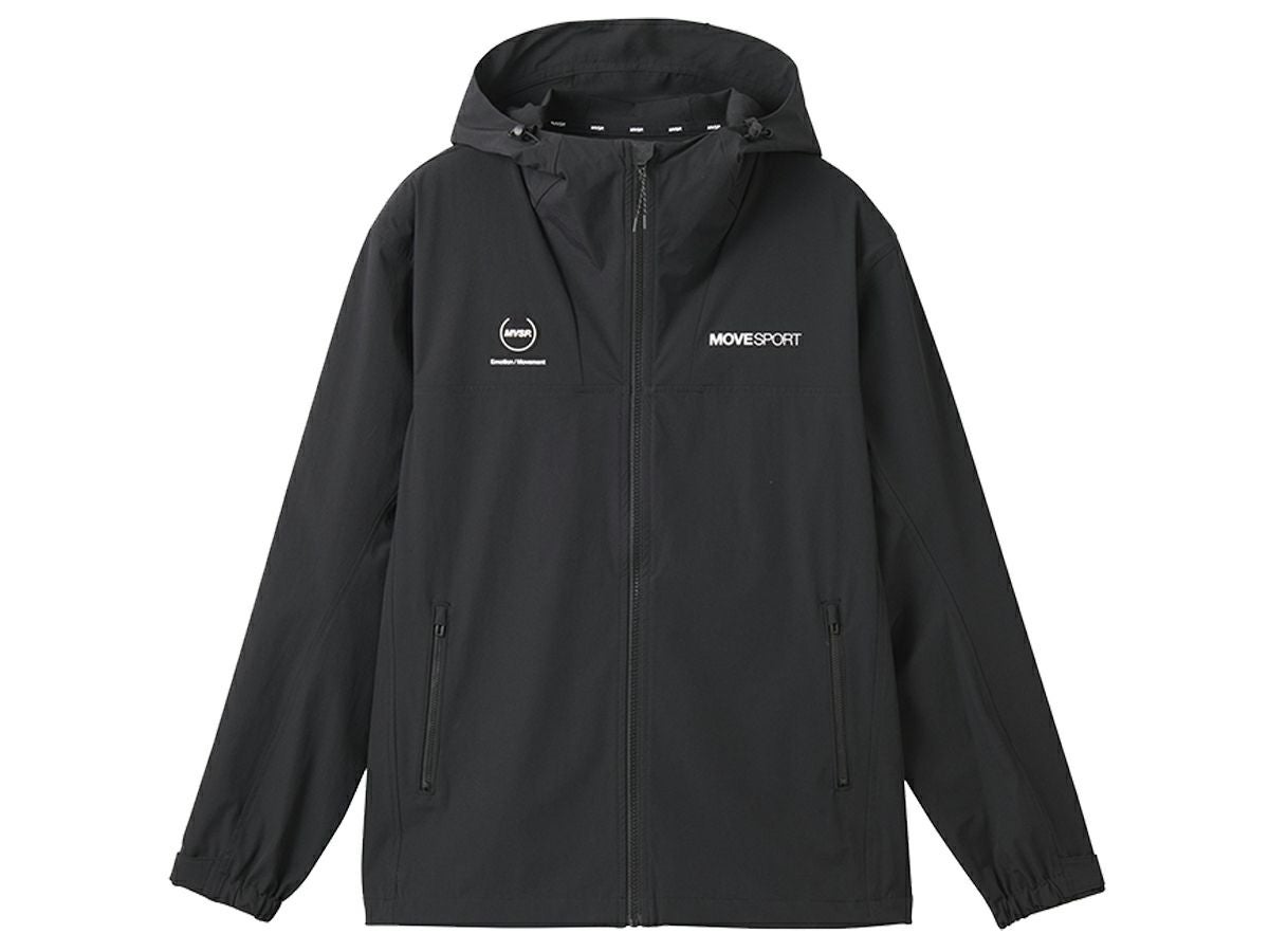 デサント DESCENTE S.F.TECH SHIELD 総柄グラフィック フードロゴ 