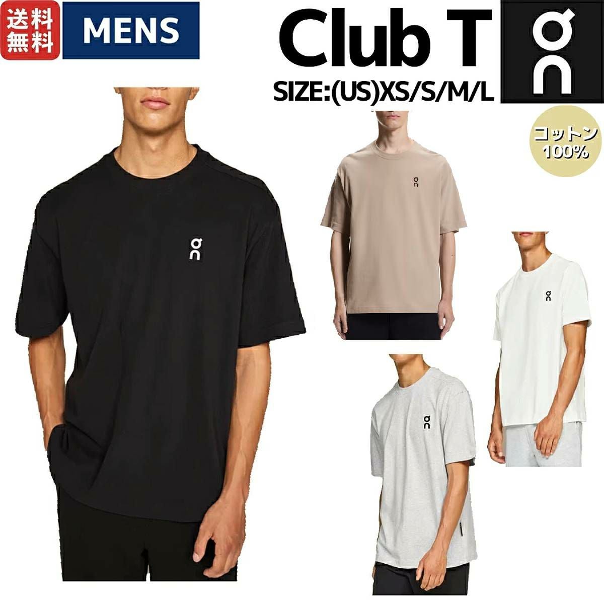 オン On Club-T Graphic クラブT グラフィック メンズ Tシャツ 半袖