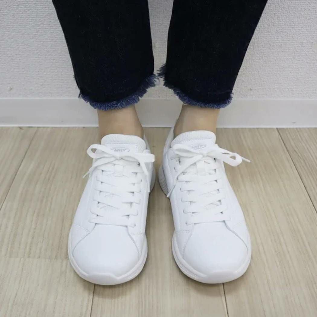 エムビーティー MBT REN LACE UP メンズ スニーカー ブラック ホワイト