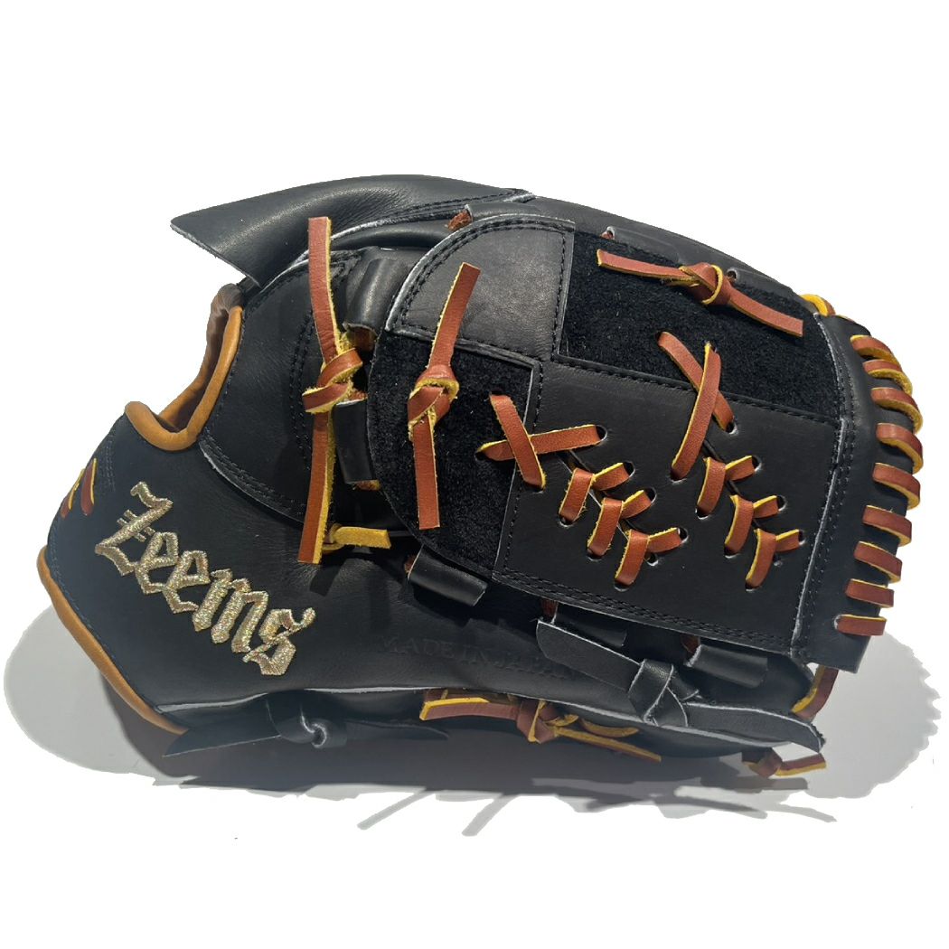 ジームス Zeems 限定 軟式用グラブ 投手用 三方親 ZEEMSロゴマーク PB