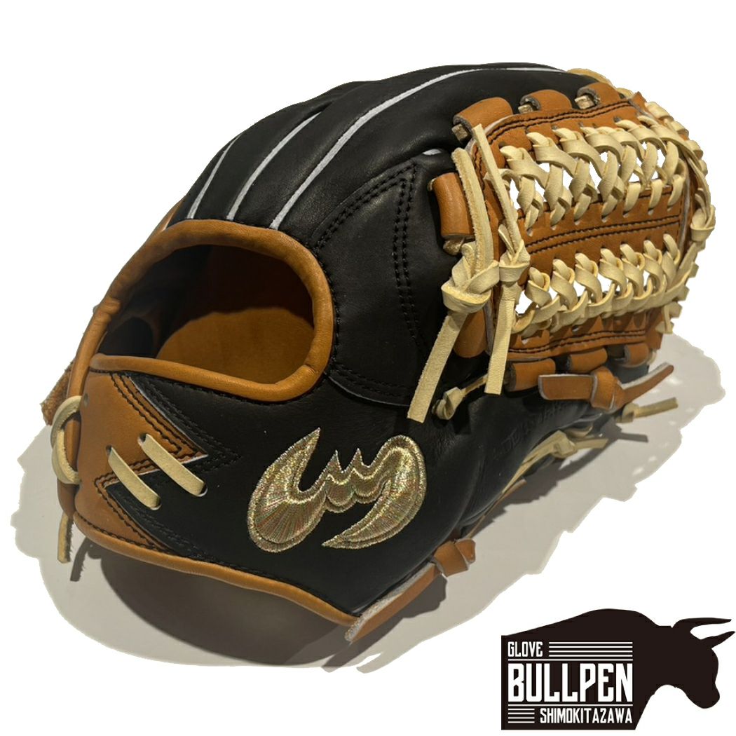 ジームス Zeems 限定 軟式用グラブ 内野手用 三方親 コウモリマーク DB