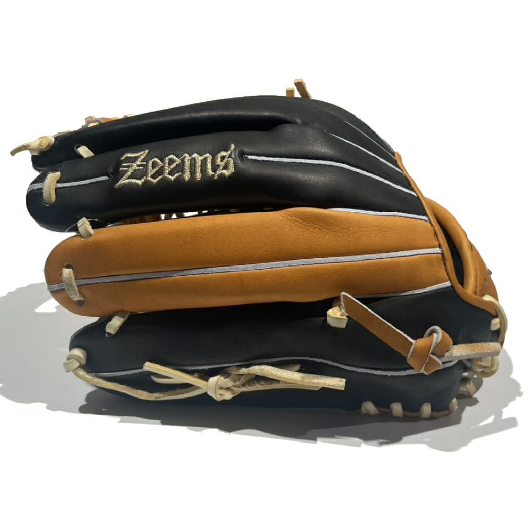 ジームス Zeems 限定 軟式用グラブ 外野手用 三方親 コウモリマーク GB