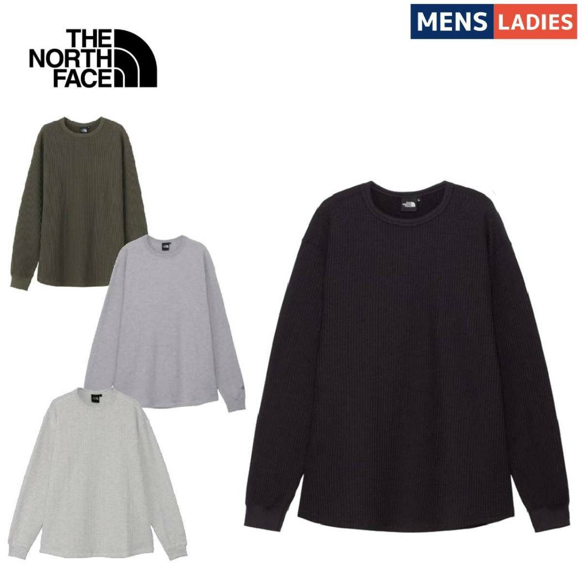 ザ・ノース・フェイスロングスリーブウォームワッフルクルー メンズ