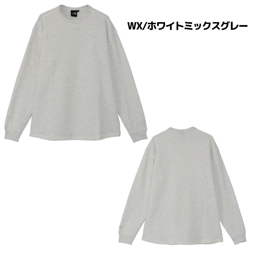 ザ・ノース・フェイスロングスリーブウォームワッフルクルー メンズ