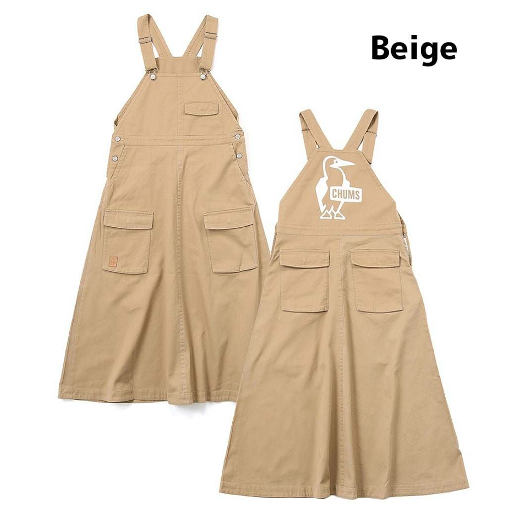 チャムス CHUMS Beaver All Over The Overall Skirt ビーバーオール