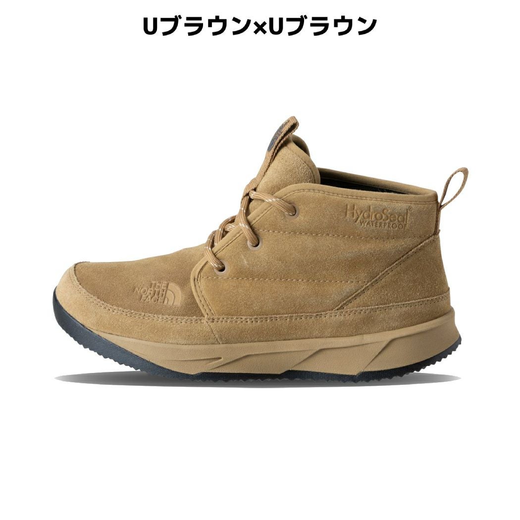 新品THE NORTH FACE 防水スエードブーツ ブラウン ザ・ノース・フェイス ヌプシ チャッカ ウォータープルーフ スエード