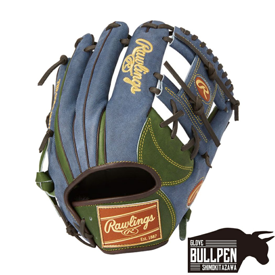 ローリングス Rawlings 限定 HOH HERITAGE PRO ジーンズ 軟式用グラブ