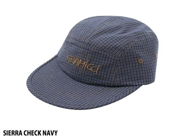 グラミチ GRAMICCI CHECKERED LONG BILL CAP チェッカード ロングビル