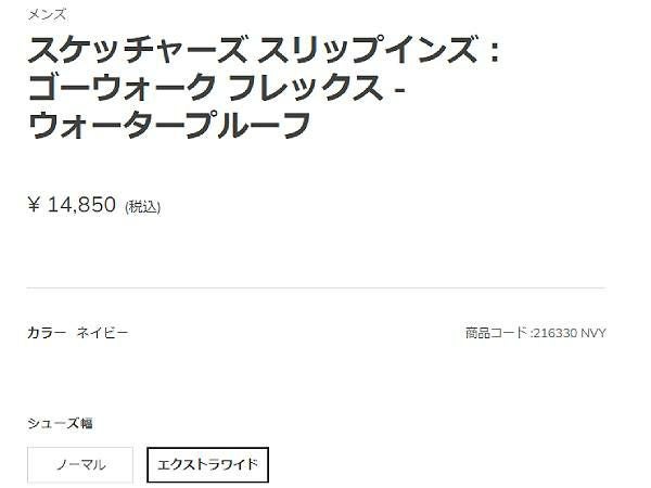スケッチャーズ スリップインズ ゴーウォーク フレックス ウォーター