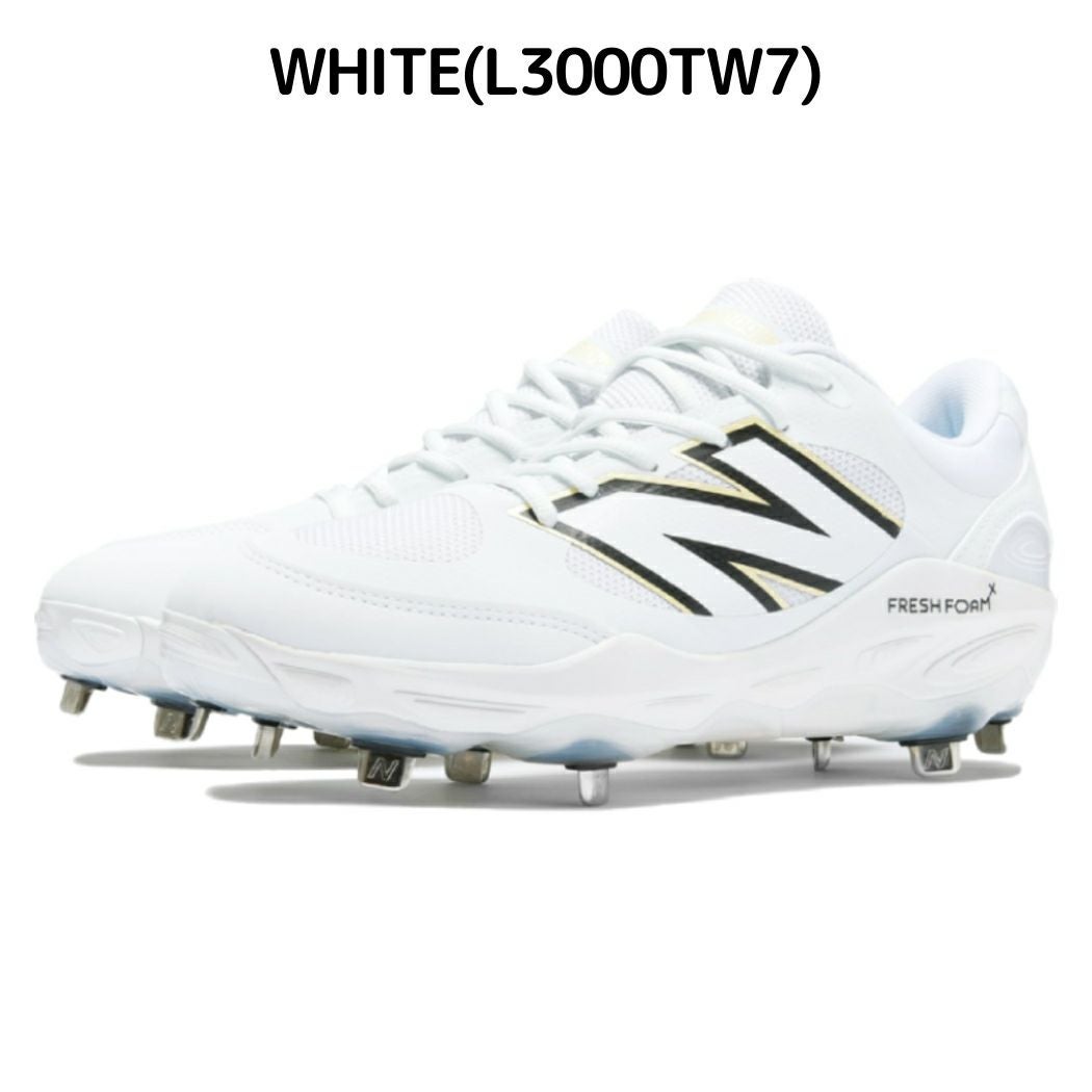 ニューバランス NEW BALANCE 3000 v7 Metal スパイク 一般 ブラック