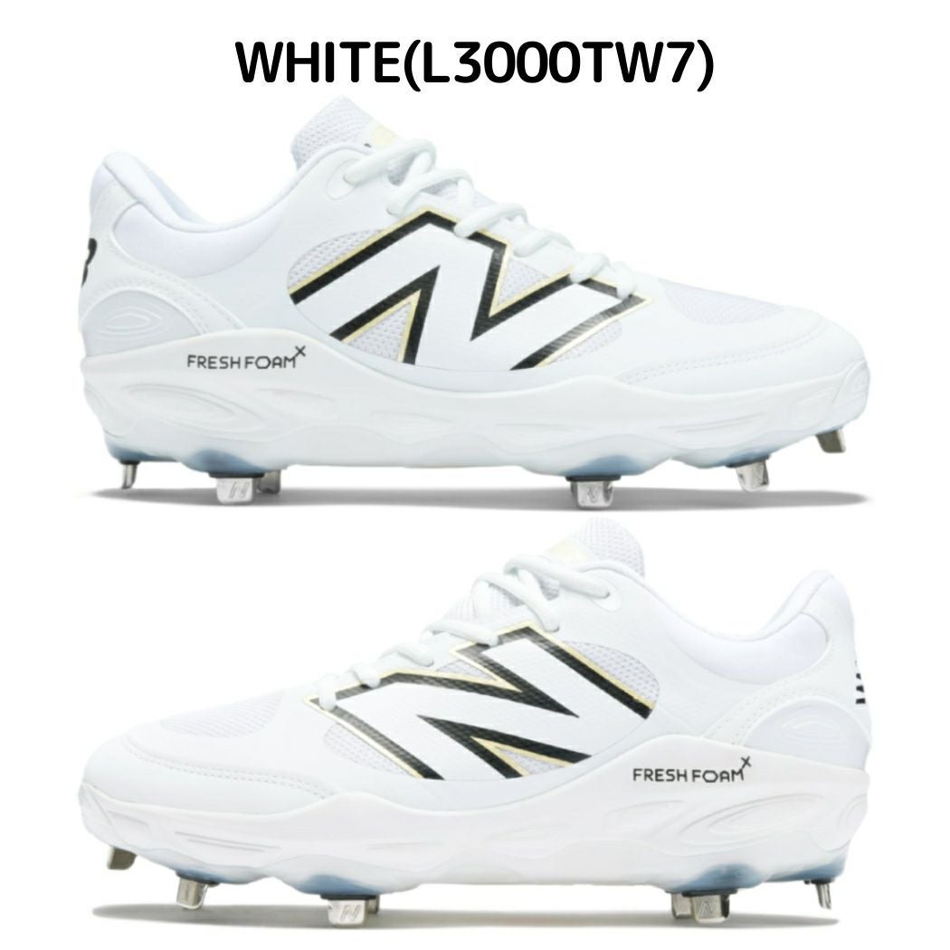 ニューバランス NEW BALANCE 3000 v7 Metal スパイク 一般 ブラック