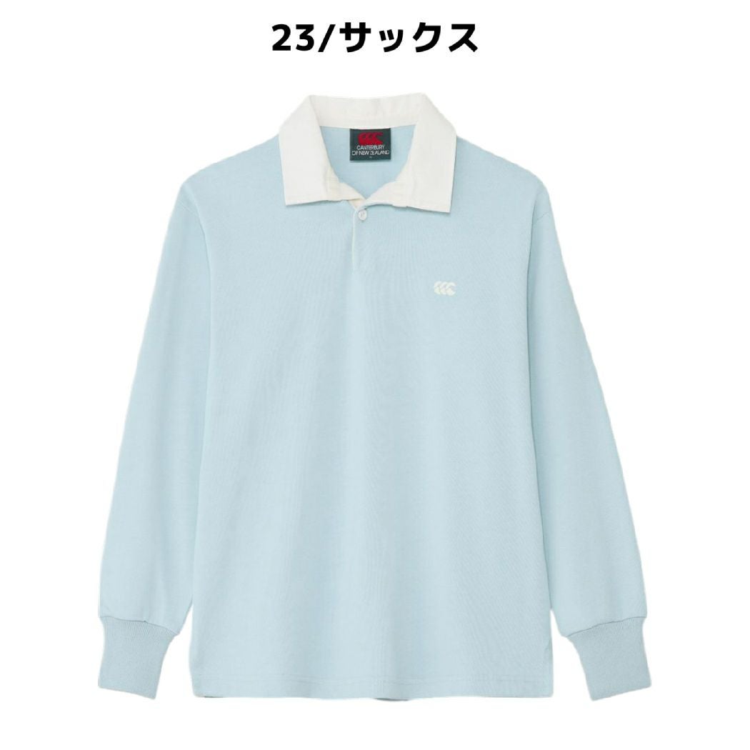 カンタベリー CANTERBURY ソリッドカラーラグビージャージ メンズ