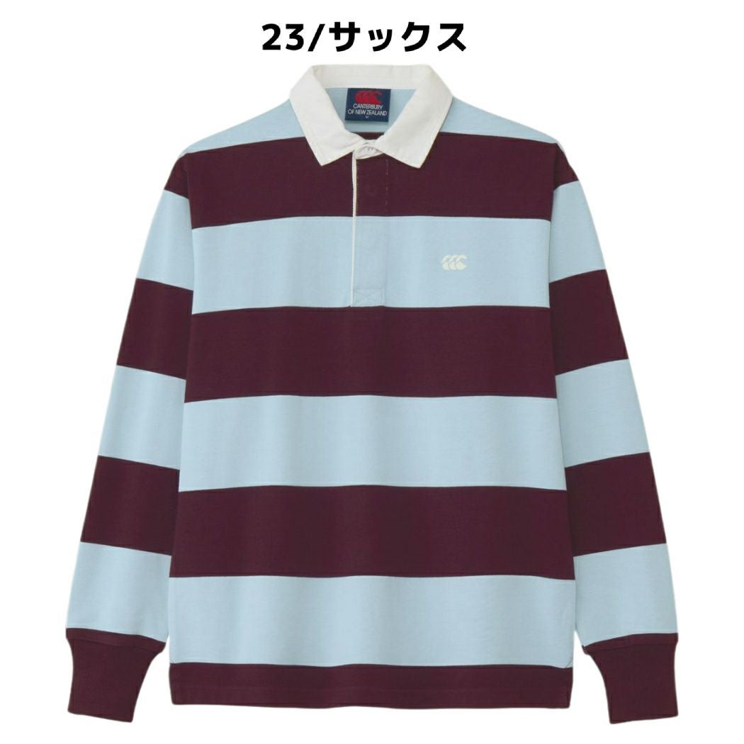 カンタベリー CANTERBURY 4インチストライプラグビージャージ メンズ