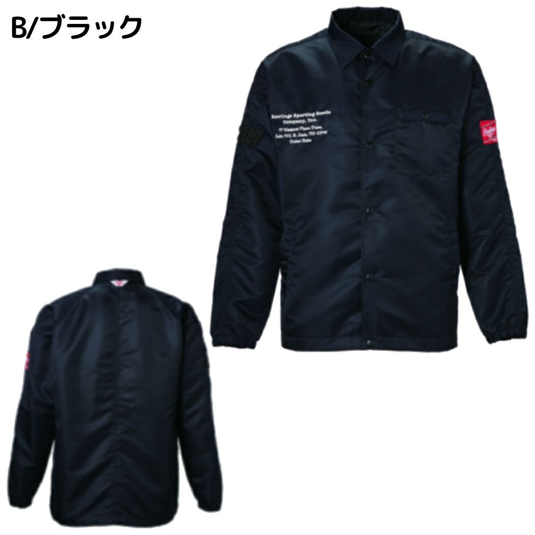 ローリングス Rawlings GROUND RED COACH JACKET コーチジャケット