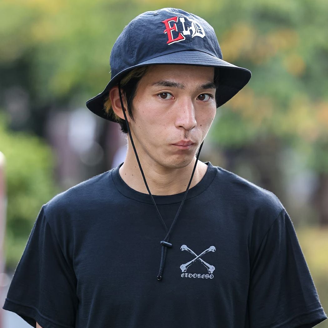 エルドレッソ ランニングハット スポーツ 帽子 ハット 6パネル あご