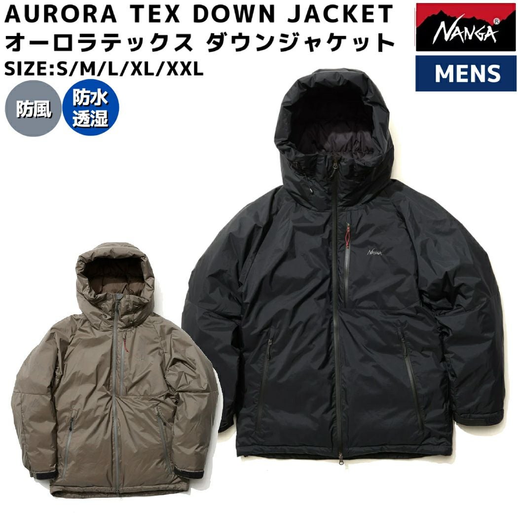 NANGA ブラック ダウンジャケット AURORA-TEX NANGA（ナンガ） ダウンジャケット ダウン AURORA TEX DOWN JACKET