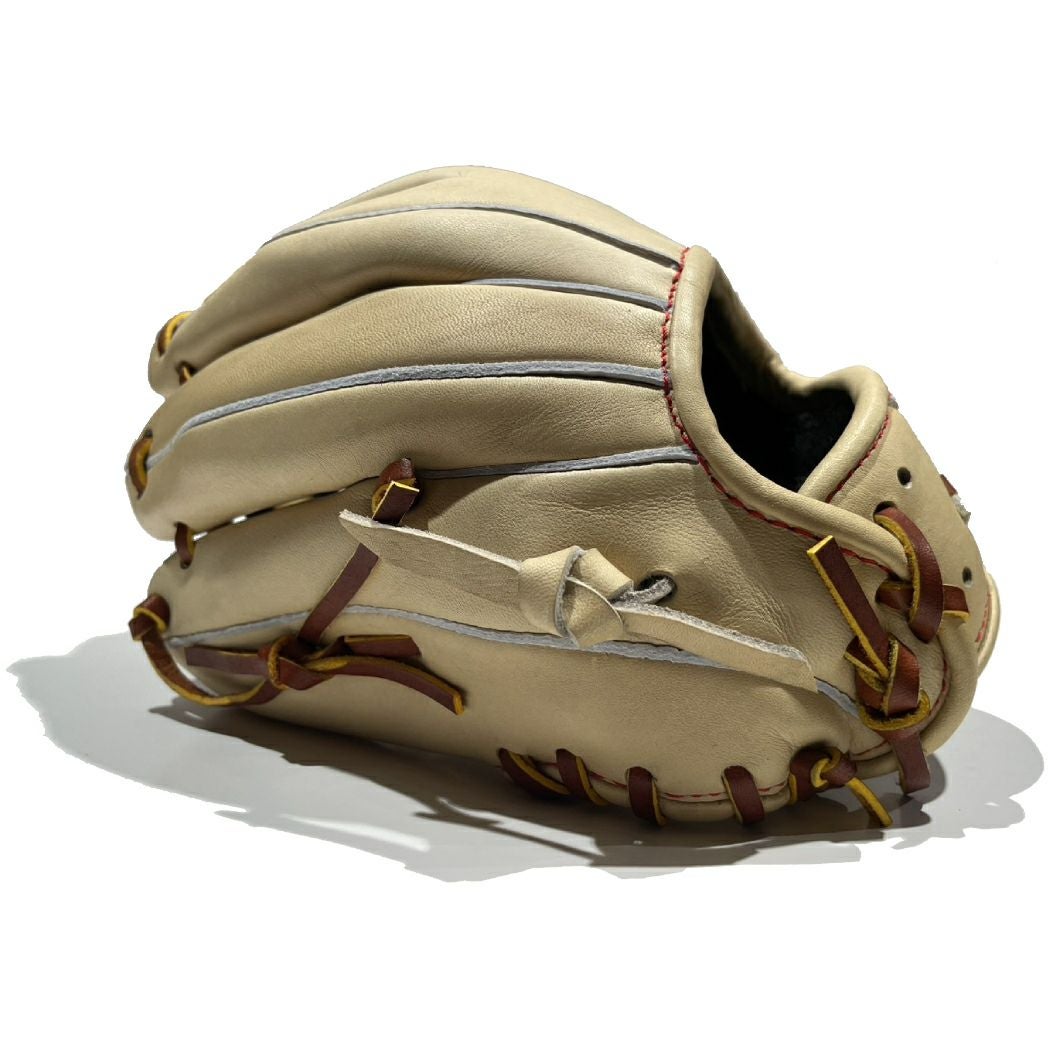 ジームス軟式グローブ ブラウン ジームス 限定少年軟式グラブ 内野手用 CJ型 中型 ロゴマーク 一般