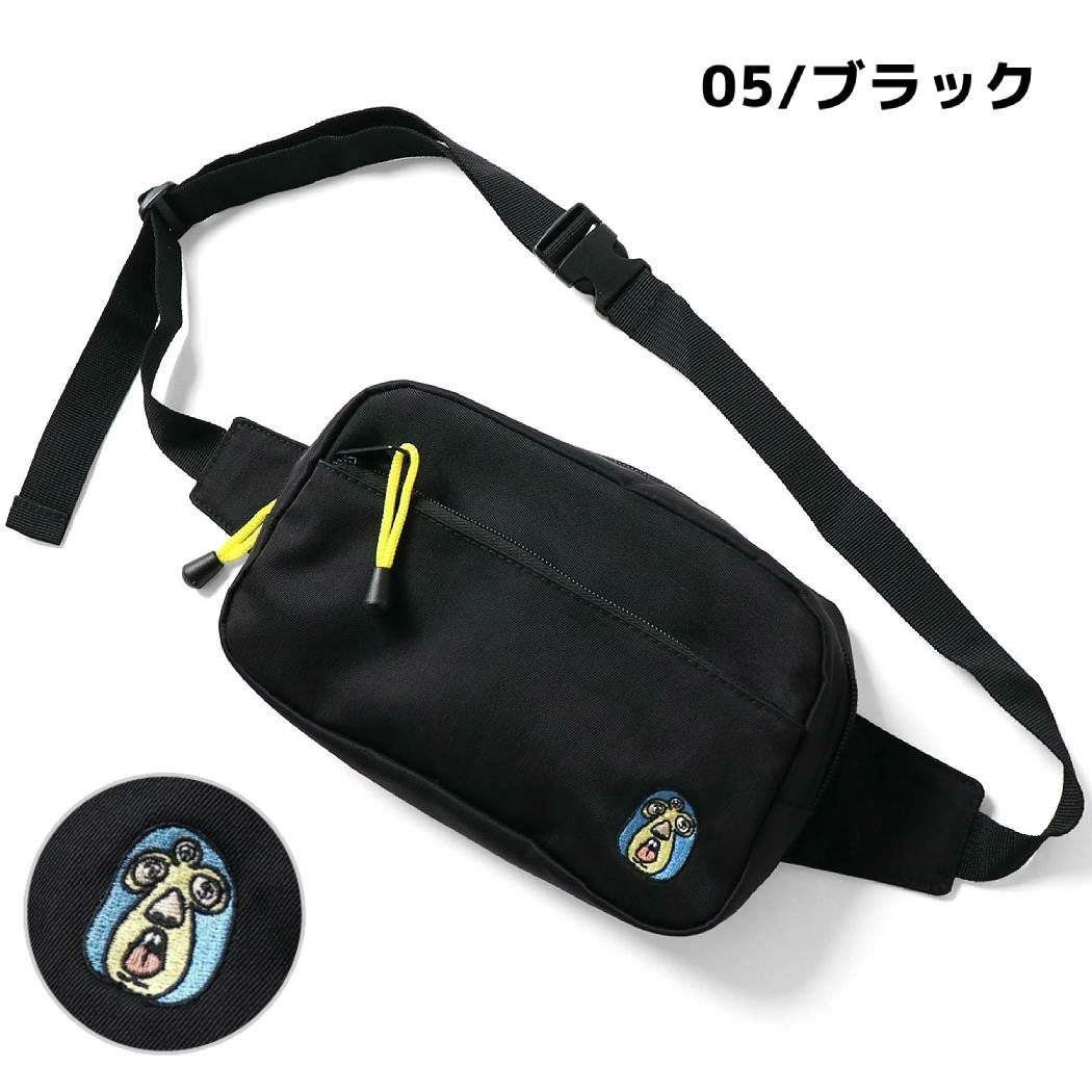 ジムマスター gym master ハッピー刺繍ボディバッグ メンズ レディース