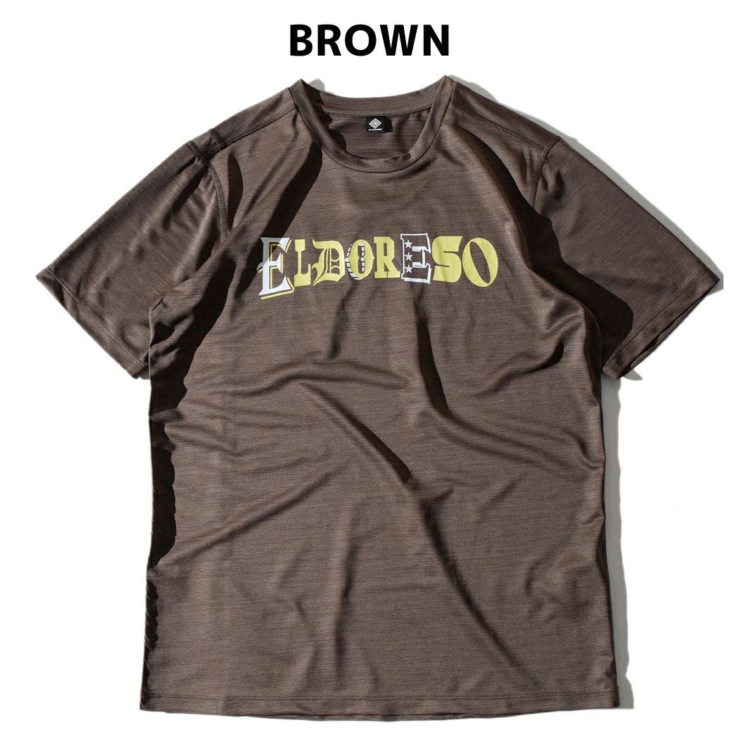 ELDORESO エルドレッソ　ランニング　半袖Tシャツ 30%OFF】 ELDORESO Dinosaur Tee エルドレッソ ランニング