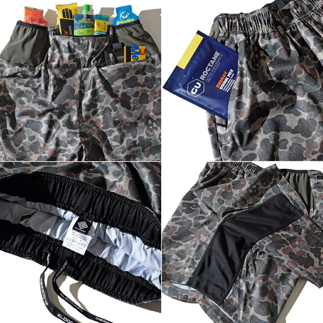 エルドレッソ ELDORESO Kiptum Shorts メンズ レディース ブルー