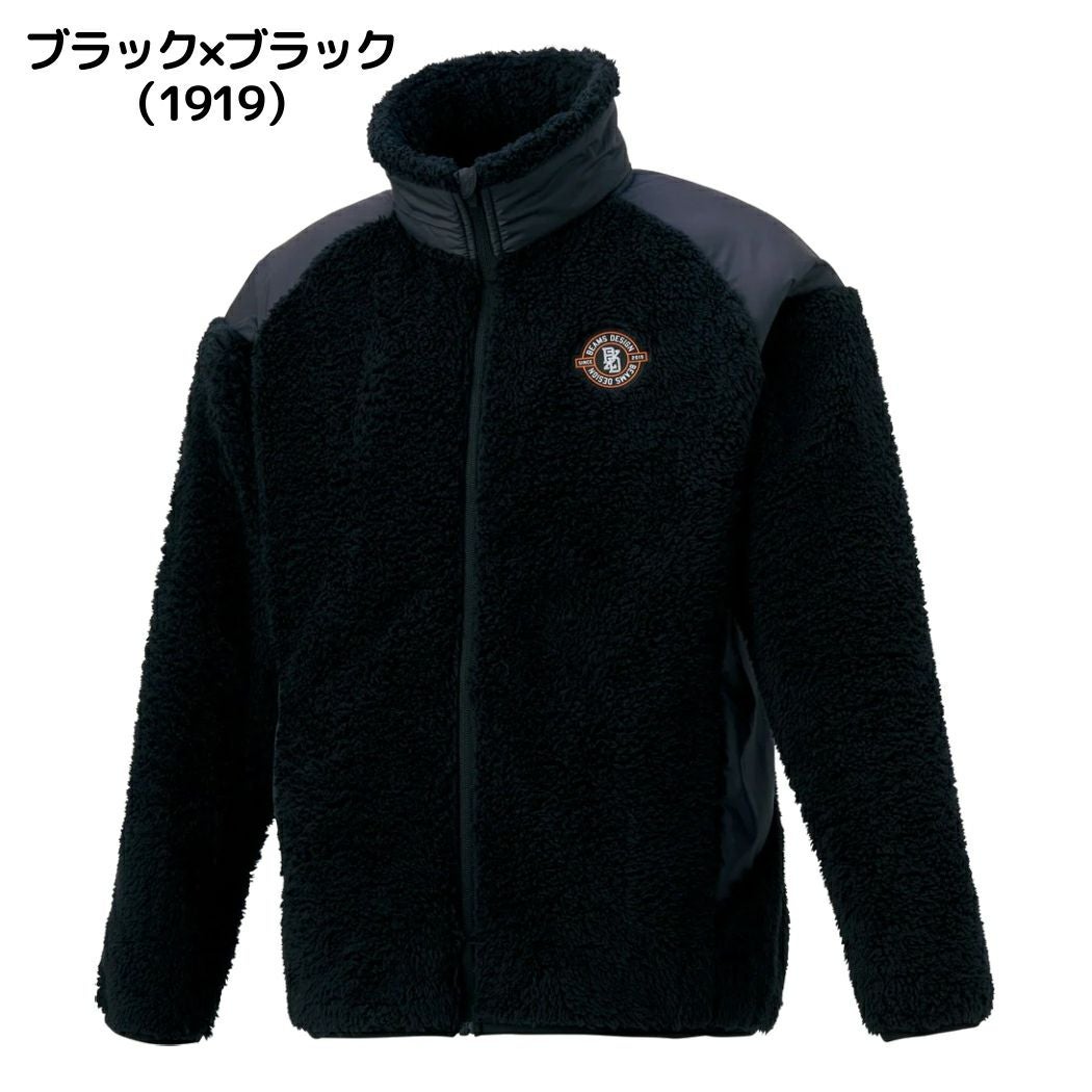 ゼット ZETT by BEAMS DESIGN フリースジャケット 一般 ブラック