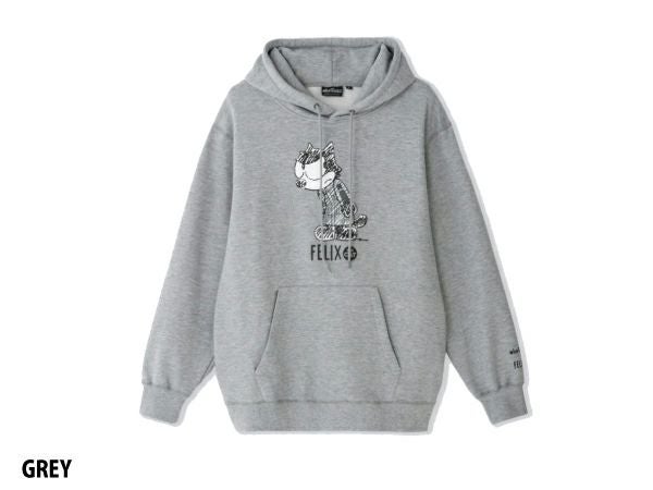 ワイルドシングス WILD THINGS FELIX THE CAT SWEAT PARKA / MONSTER