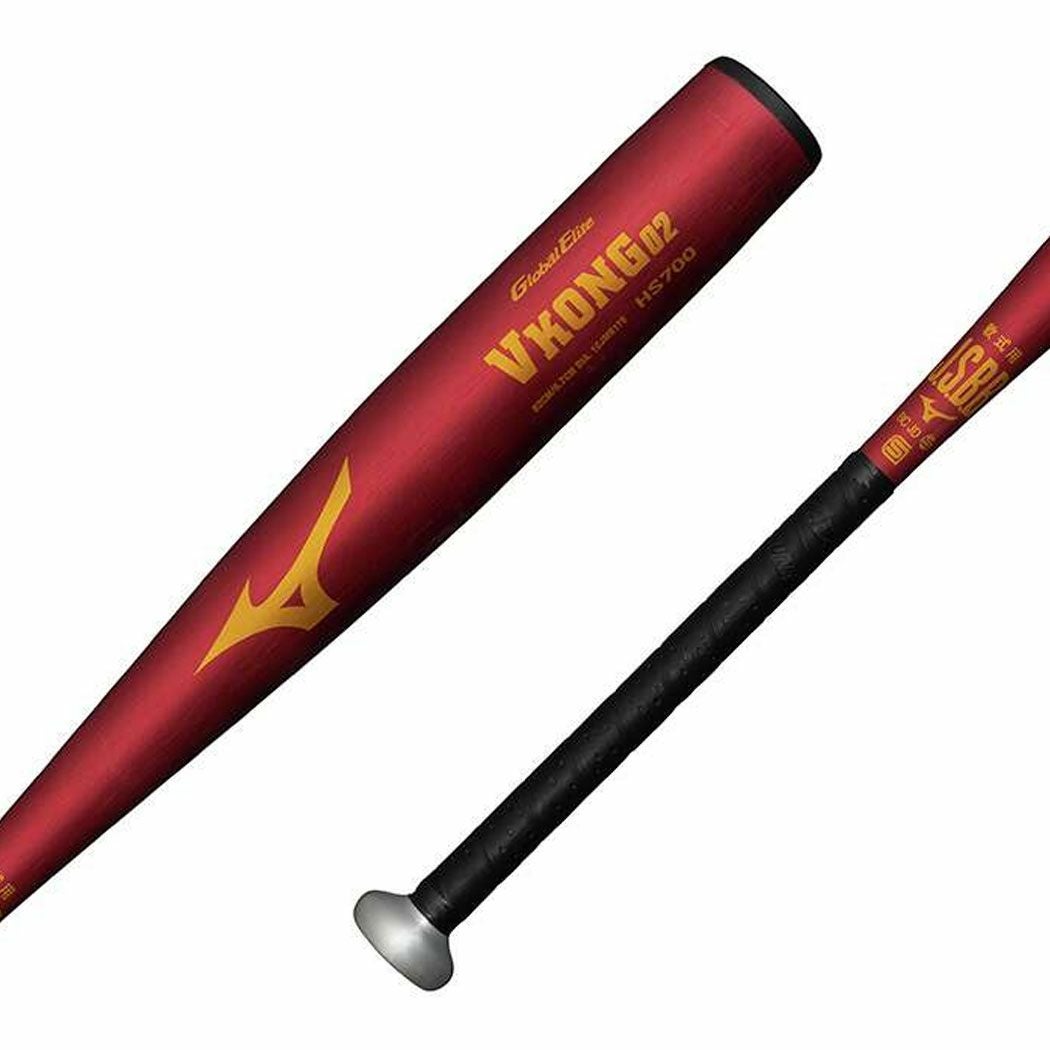 ミズノ MIZUNO VKONG02 Vコング02 軟式用金属製バット 83cm 84cm