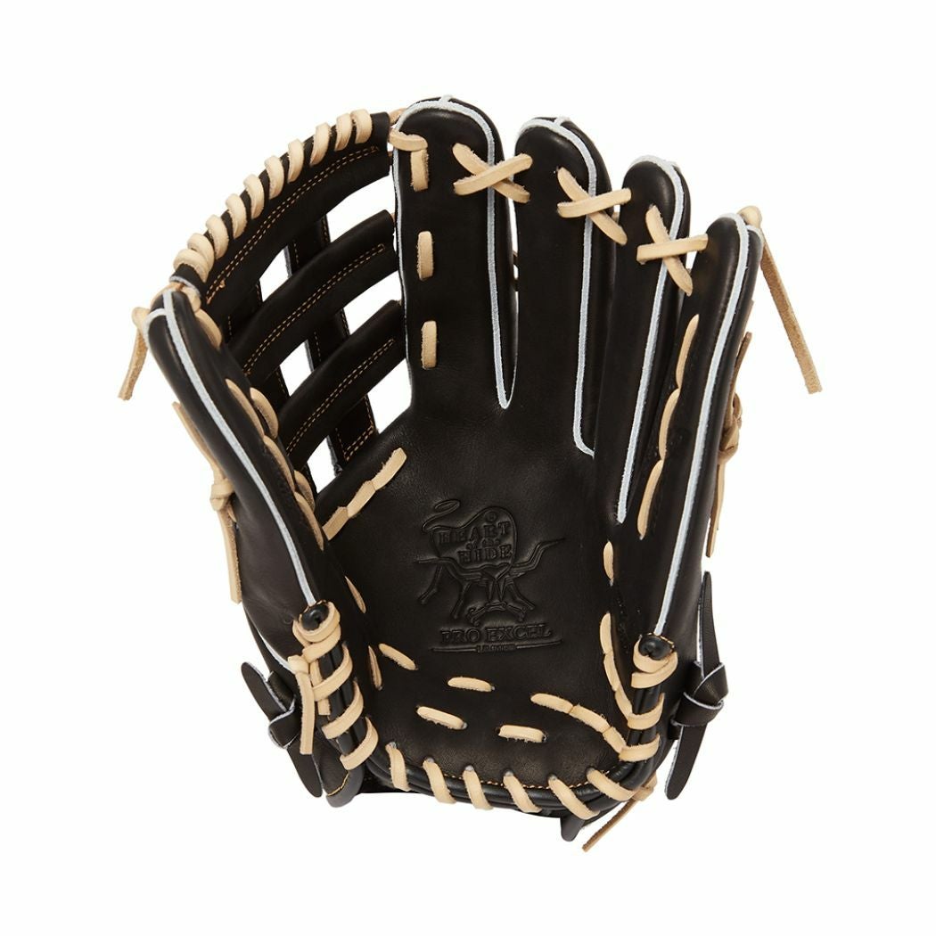 Rawlings 軟式　HOH 黒 キャメル ローリングス HOHプロエクセル FSスタイル 軟式用グラブ 外野手用
