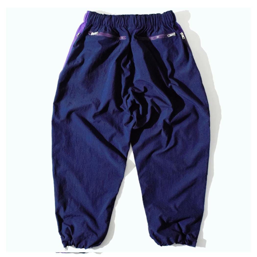 ELDORESO エルドレッソ ハーフパンツ　Lサイズ　超美品 エルドレッソ ナイロン 冬ブラック ブラック×パープル スポーツ