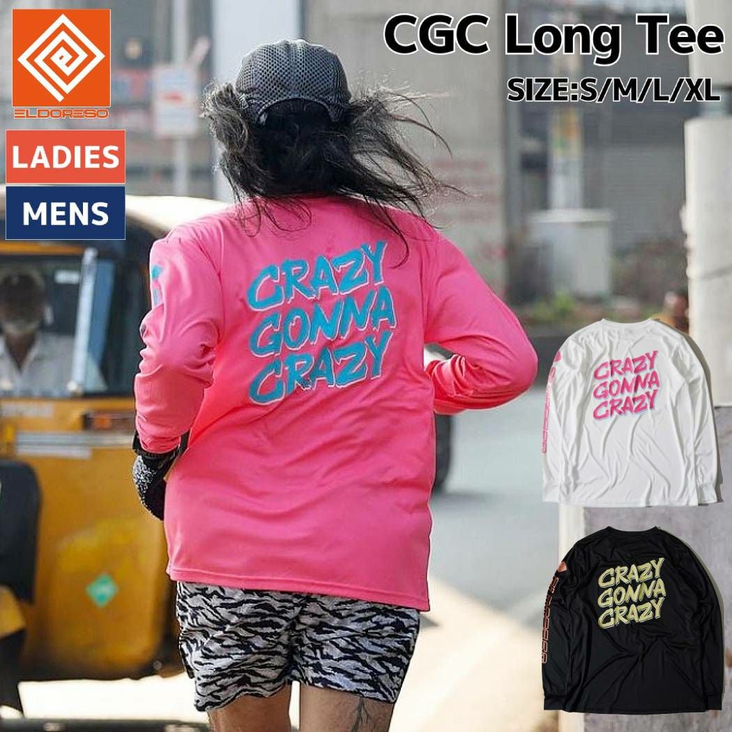 エルドレッソ ELDORESO CGC Long Tee メンズ レディース ポリエステル