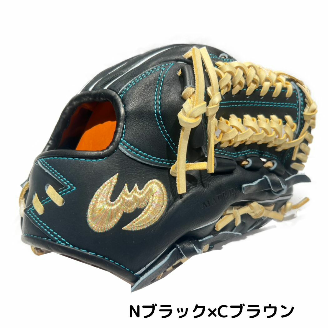 ジームス Zeems 限定 少年軟式用グラブ 大型 コウモリマーク ジュニア