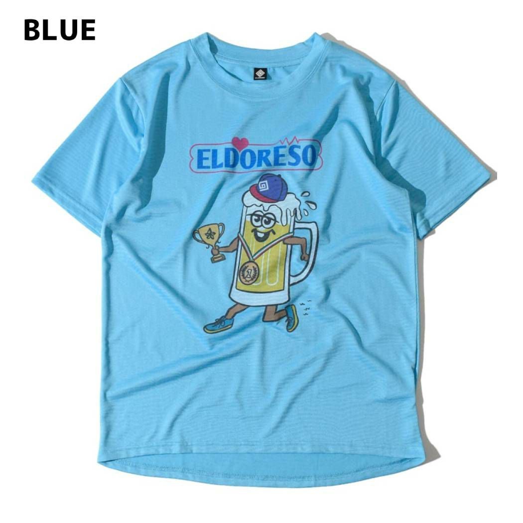 エルドレッソ ビアマン ビールマン ランニング Tシャツ ポリエステル